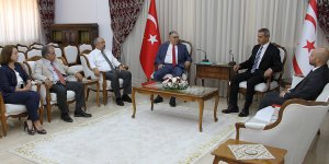 Uluçay, YYK üyelerini kabul etti