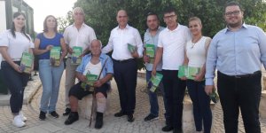 Karavezirler ve ekibi Mesarya’nın güneyini ziyaret etti