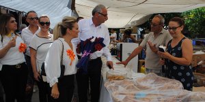 Güngördü, Açık Pazarı ziyaret etti