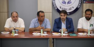 CTP’nin LTB Meclis Üyesi adayları sendika ziyaretlerini sürdürüyor