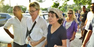 Gencay Eroğlu, Haspolat bölgesini ziyaret etti