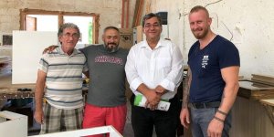 Gökçe, sanayi bölgelerini ziyaret etti