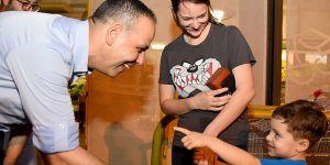 Harmancı, Taşkınköy'ü ziyaret etti