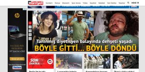 Hürriyet’te “Balayında dehşeti yaşadı” diye yansıdı