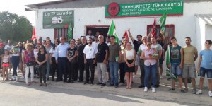 Karavezirler ve ekibi Mesarya köylerinde