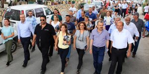 Hasan Sertoğlu, Haspolat’ı ziyaret etti. 