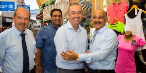 "Her zaman halkın ve esnafın içindeyiz"