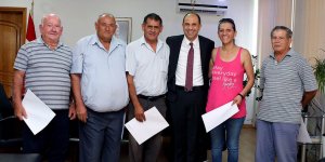 Maronit Muhtar ve Azalar göreve başladı