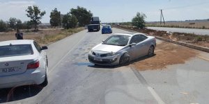 Düzova’da korkutan kaza