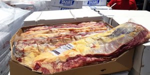 Alsancak ve Haspolat’ta kaçak et operasyonu