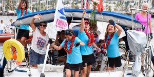 44 günlük 'Barış' yolculuğu Bodrum'da tamamlandı