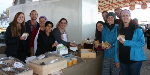 Mehmetçik'te yakılan meşale