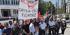 Sendikal Platform Başbakanlık önünde eylem yaptı