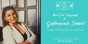 Meri Çevik Simyonidis, Rüstem Kitabevi'nin konuğu olacak