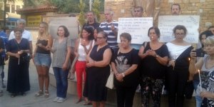 Yangında hayatını kaybedenler için birlikte dua ettiler