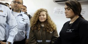 Filistinli genç Ahed Tamimi serbest bırakıldı