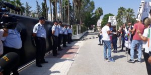 CAS Çalışanları Başbakanlık önünde