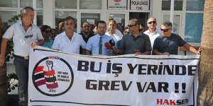 Hak-Sen uyarı grevi yaptı