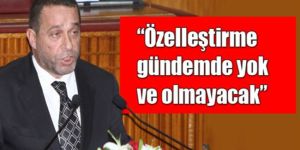 Denktaş kürsüden yineledi