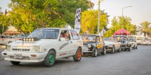 Girne’de slalom heyecanı yaşandı