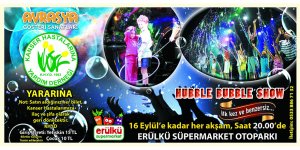 “Hubble Bubble Show”, Kanser Hastaları yararına gösteri yapacak