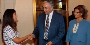 Nesil Çalışkan, Akıncı’yı ziyaret etti. 