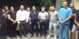 Bu kez hastanede yüksek tansiyon