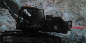 İş aracı kullanılmaz hale geldi