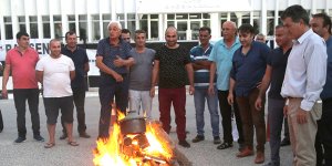 Ateş ‘Boş Tencere Kaynasın’ sloganıyla yakıldı