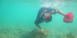 “Keep Lefke Clean" gönüllüleri temizlik yaptı