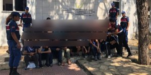 Kıbrıs'a gelemeden yakalandılar