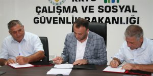 ÇALIŞMA BAKANLIĞI İLE İNŞAAT MÜTEAHHİTLERİ BİRLİĞİ VE İNŞAAT TAŞERONLARI BİRLİĞİ ARASINDA İŞBİRLİĞİ PROTOKOLÜ İMZALANDI