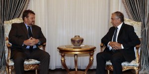 Akıncı, Sweetman'i ağırladı