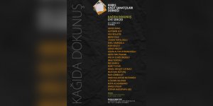 “Kağıda Dokunuş” sergisi, İstanbul’da gerçekleştiriliyor