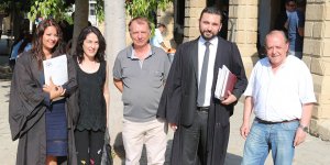 Yargıcıydı  avukatı oldu