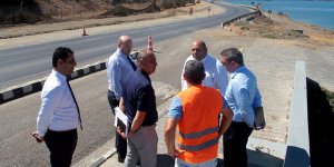 Atakan, Aplıç'te incelemelerde bulundu