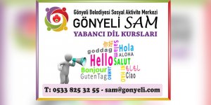 Gönyeli SAM'da yabancı dil kursları başlıyor
