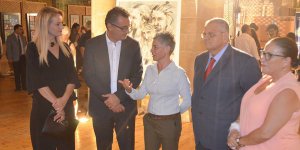 DAÜ “Araf’ta Yaşam Sergisi” Başbakan Erhürman tarafından açıldı