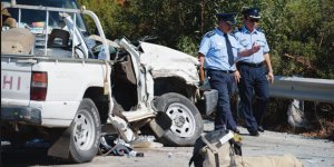 Limasol yolunda feci kaza, 2 ölü