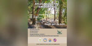 Ayluga göleti temizlenecek