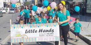 Minikler, hayvan dostları için yürüdü