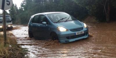 Girne, Lefkoşa ve Mesarya yağmura teslim