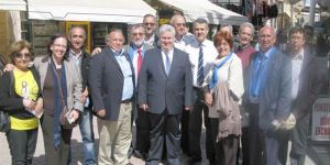 Hüdaoğlu ve ekibi Arasta’yı gezdi