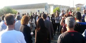 İngiliz Üslerinde uyarı grevi yapıldı 