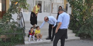 Karavezirler, okuldaki çalışmaları inceledi