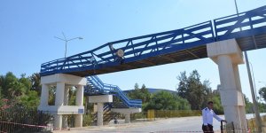 DAÜ üst geçiti Cumartesi günü yeniden açılıyor