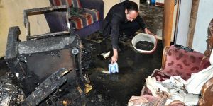 İyi ki çocuklar evde değildi!