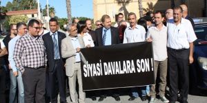 “Siyasi Davalara Son” eylemi yapıldı