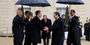 Anastasiadis, Paris'te Macron ve Erdoğan ile görüştü