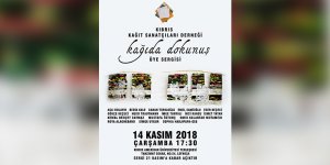 “Kağıda Dokunuş” adlı sergi açılıyor